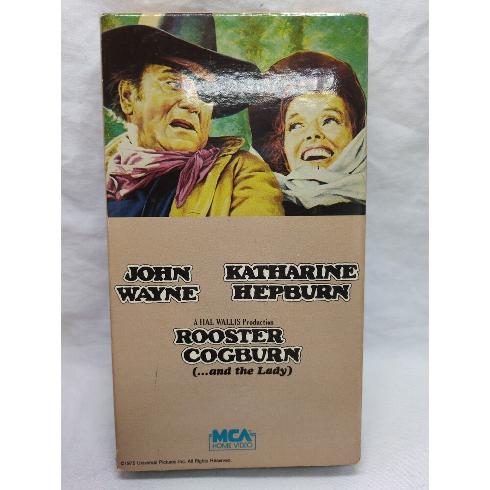 Rooster Cogburn VHS Tape